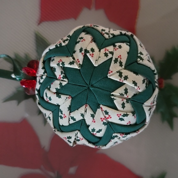 Handmade Quilted Christmas Ornament - Picture 3 of 6